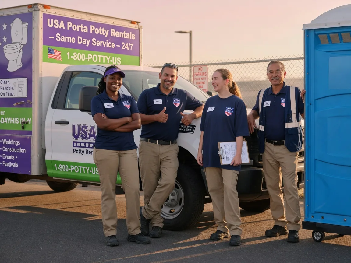 Porta Potty Rental company in Cambridge, OH